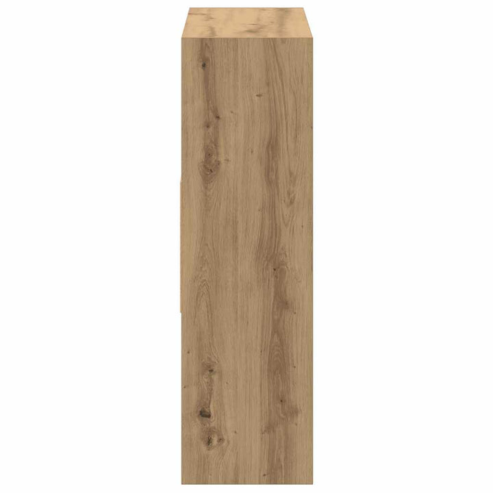 bogskab 97,5x29,5x100 cm konstrueret træ kunsteg