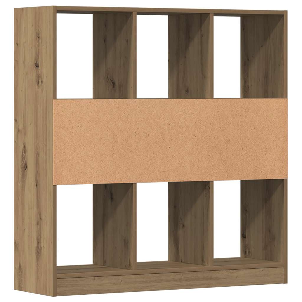 bogskab 97,5x29,5x100 cm konstrueret træ kunsteg