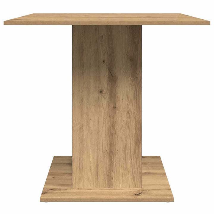 spisebord 80x80x75 cm konstrueret træ kunsteg