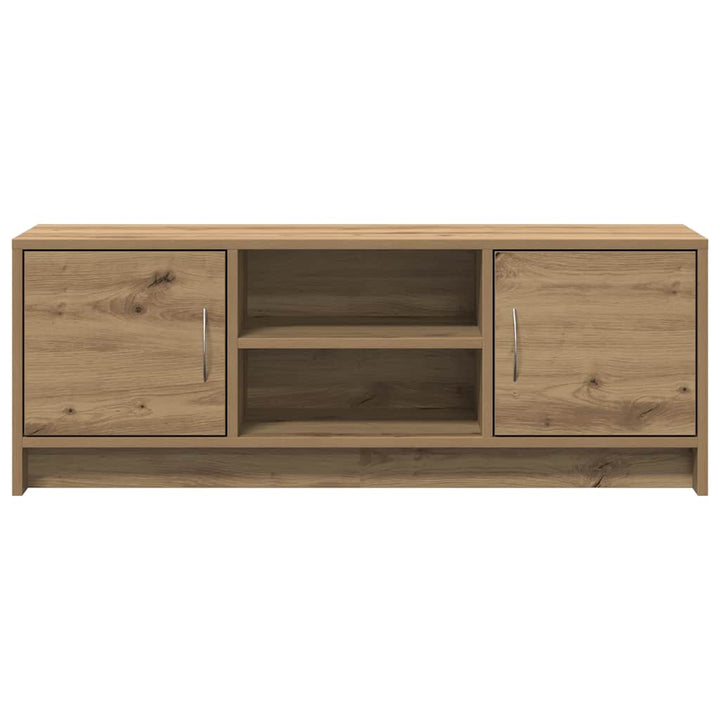 tv-bord 102x30x37,5 cm konstrueret træ kunsteg