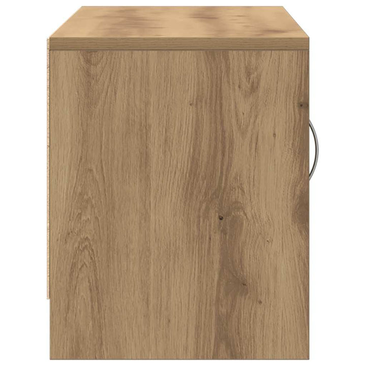 tv-bord 102x30x37,5 cm konstrueret træ kunsteg