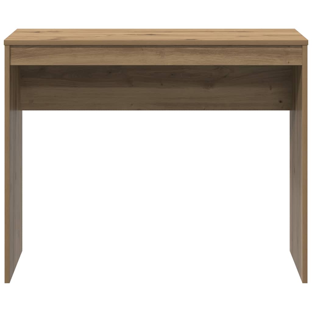skrivebord 90x40x72 cm konstrueret træ kunsteg