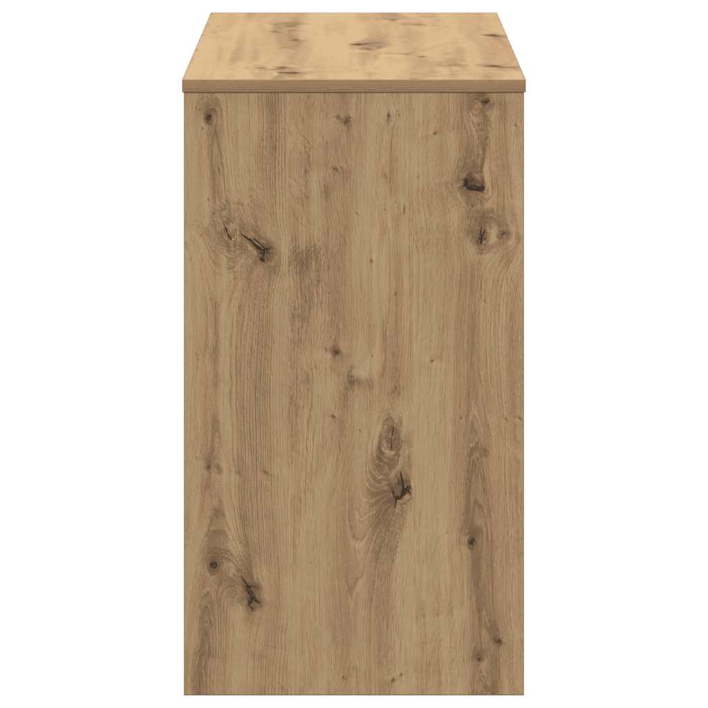 skrivebord 90x40x72 cm konstrueret træ kunsteg