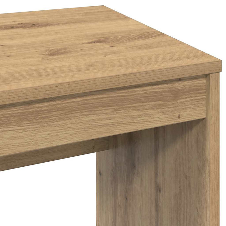 skrivebord 90x40x72 cm konstrueret træ kunsteg