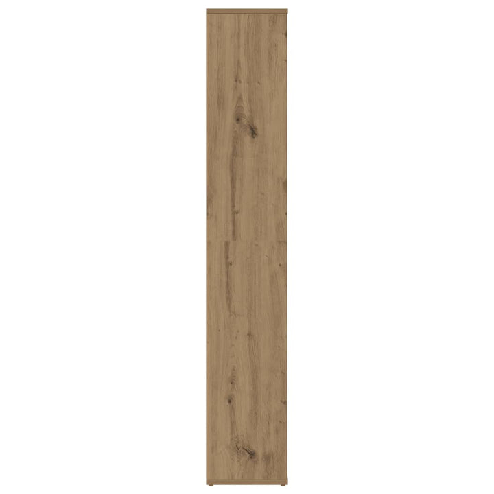 rumdeler/bogreol 100x24x140 cm konstrueret træ artisan eg