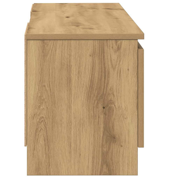 tv-bord 102x30x36 cm konstrueret træ kunsteg