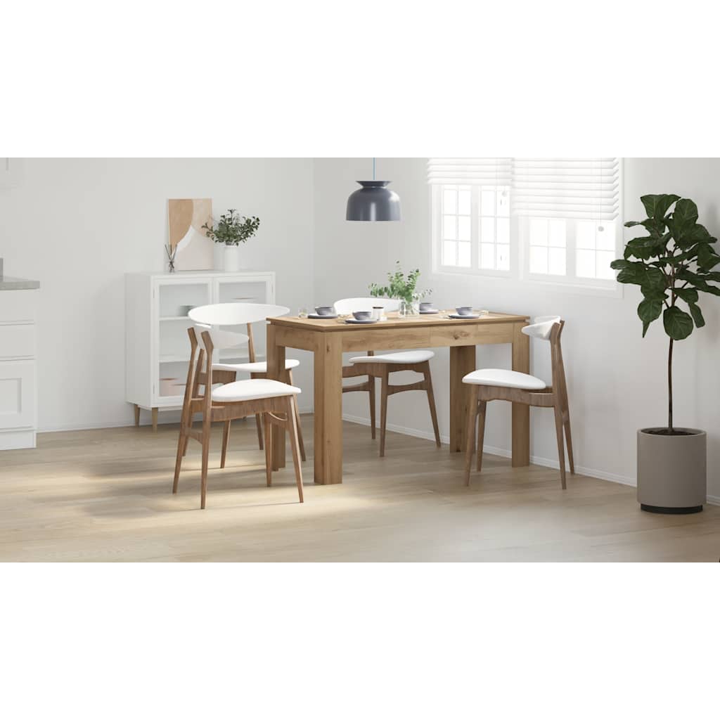 Spisebord artisan eg 120x60x76 cm konstrueret træ