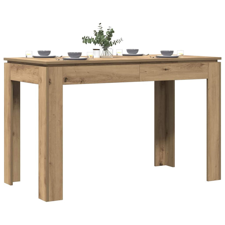 Spisebord artisan eg 120x60x76 cm konstrueret træ