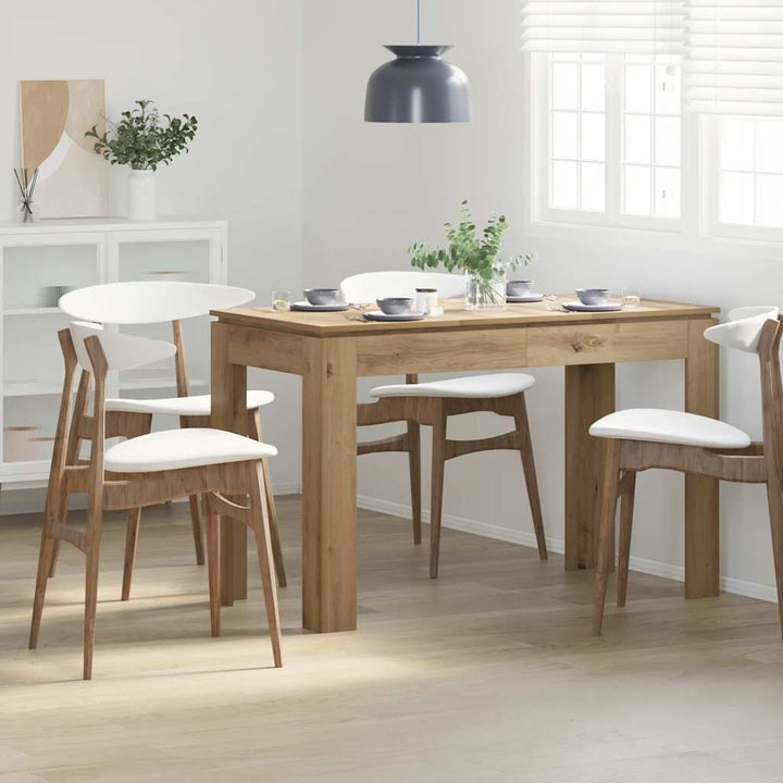 Spisebord artisan eg 120x60x76 cm konstrueret træ