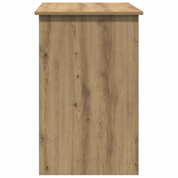 skrivebord 100x50x76 cm konstrueret træ kunsteg