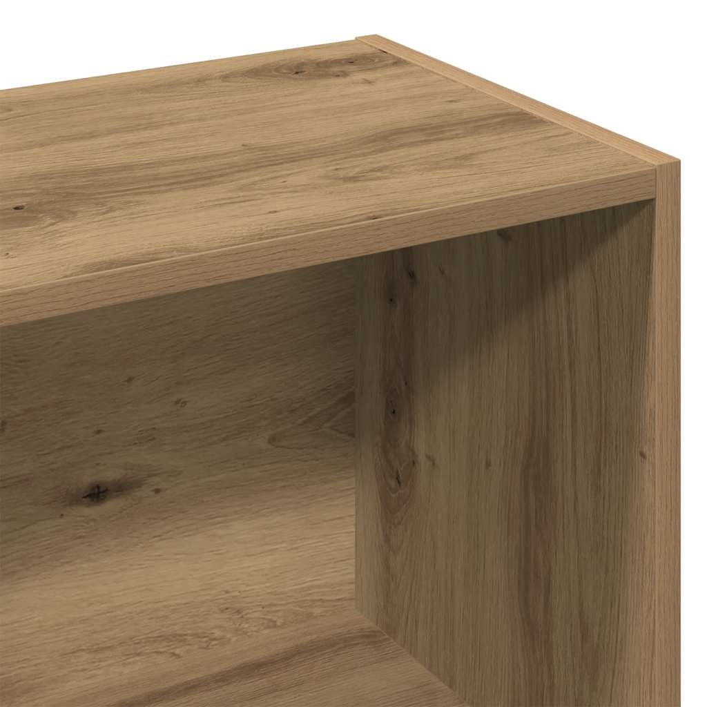bogskab 50x25x104 cm kunsteg