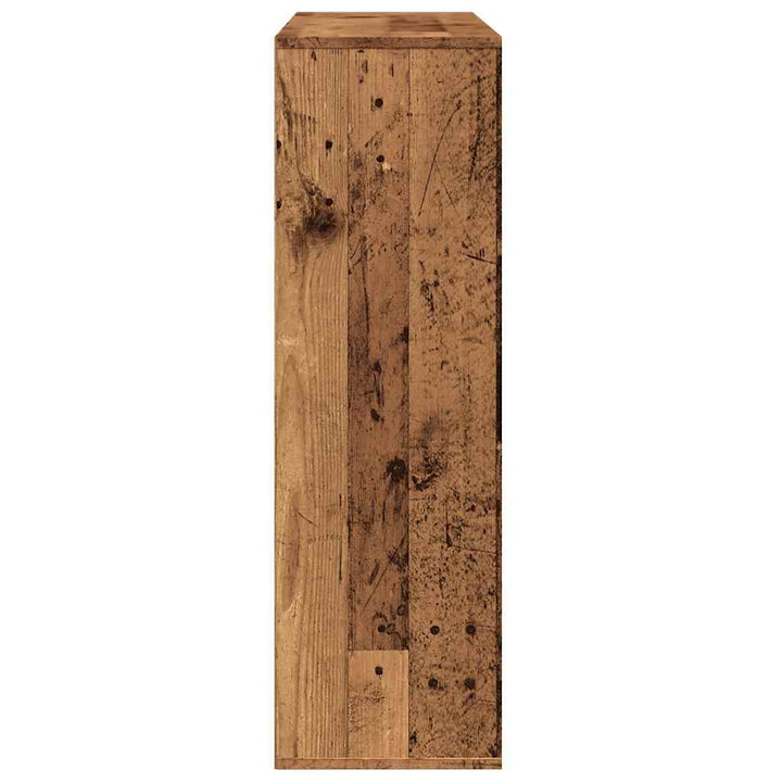 bogreol 98x29x97,5 cm antikt træ