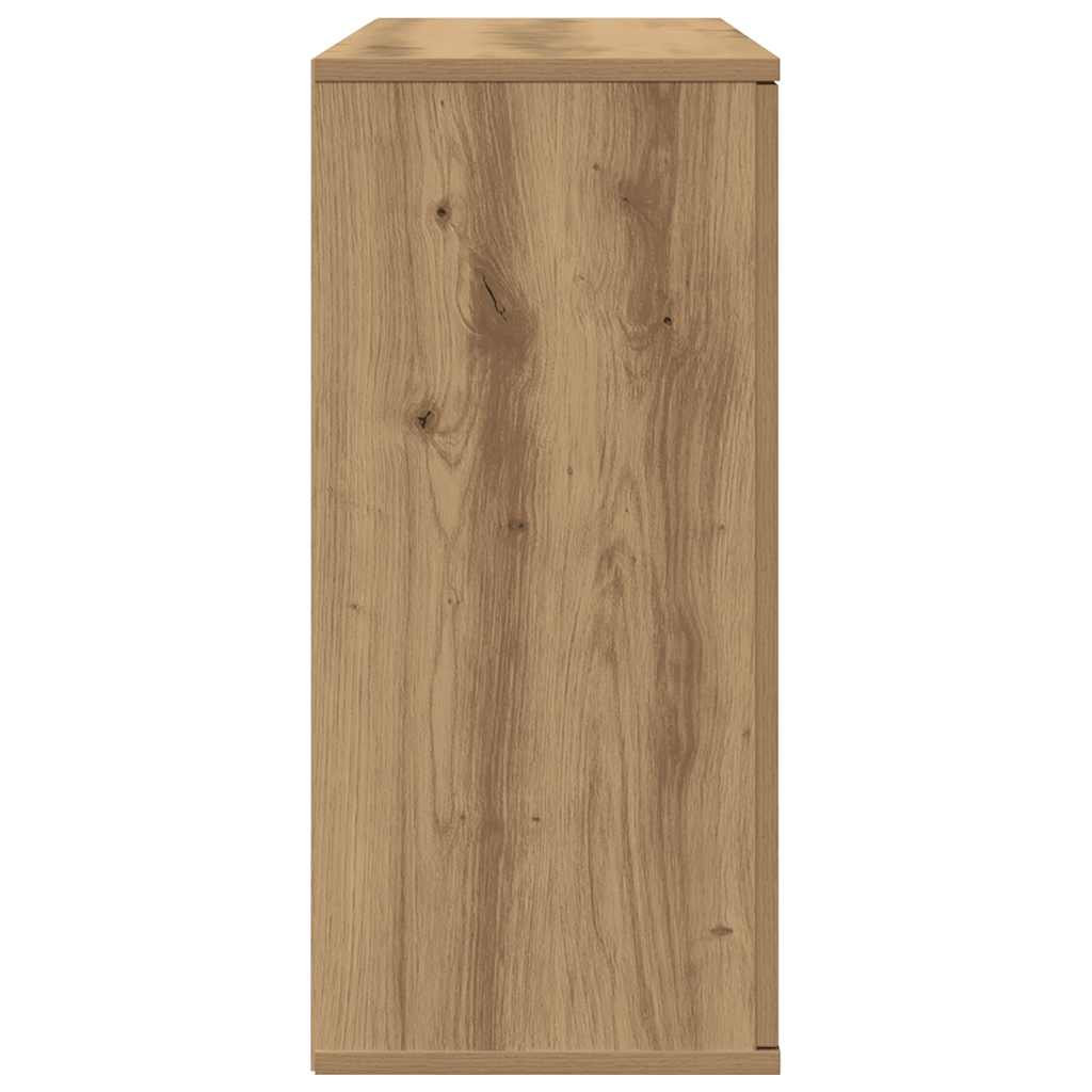 skænk 90x29,5x65 cm konstrueret træ kunsteg