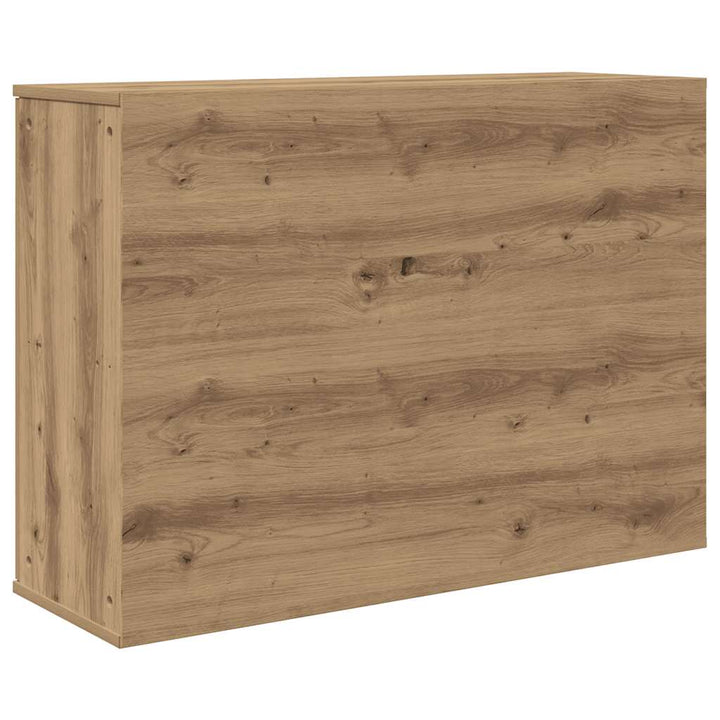 skænk 90x29,5x65 cm konstrueret træ kunsteg