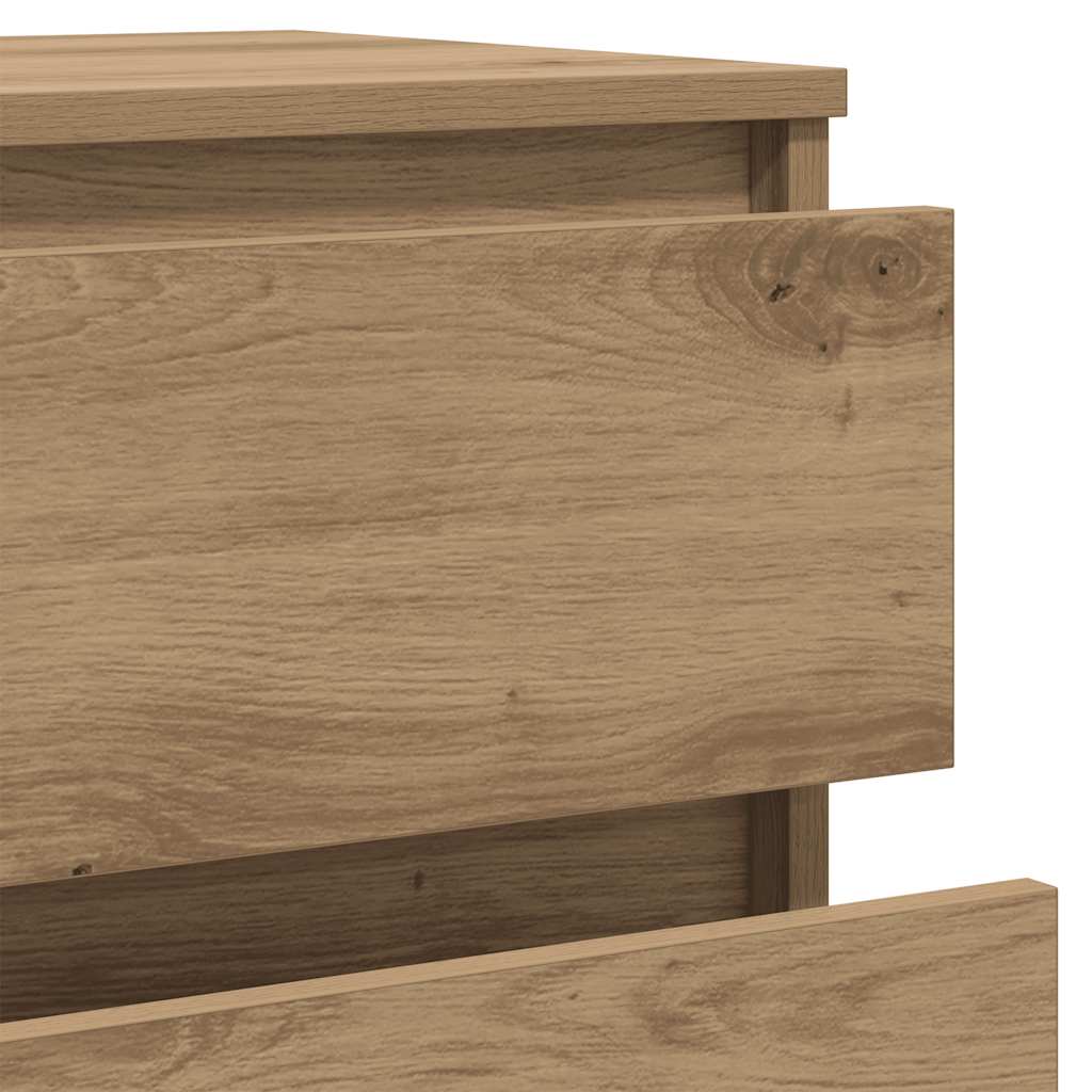 kommode 60x36x103 cm konstrueret træ kunsteg