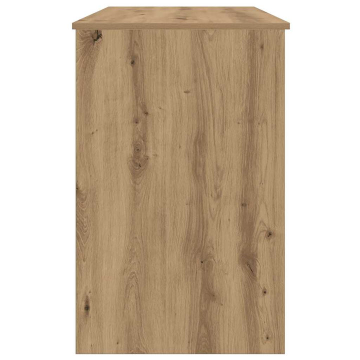 skrivebord 100x50x76 cm konstrueret træ kunsteg