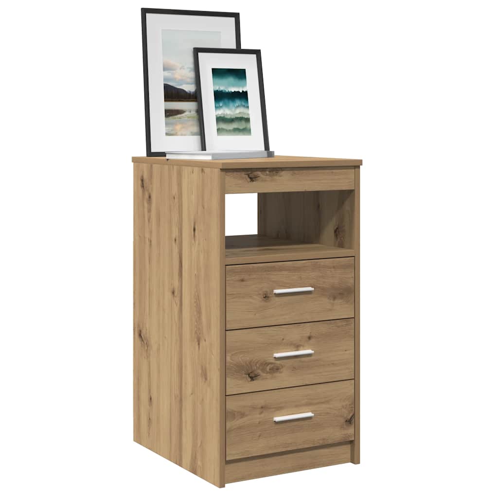 kommode 40x50x76 cm konstrueret træ kunsteg