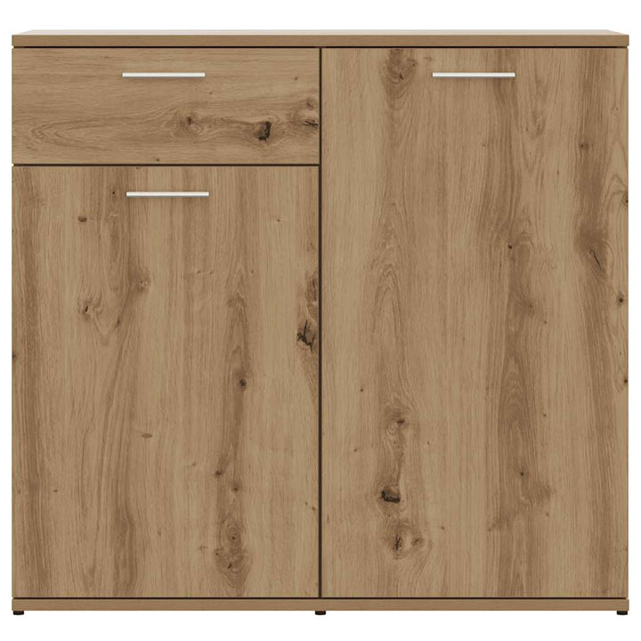skænk 80x36x75 cm konstrueret træ artisan eg