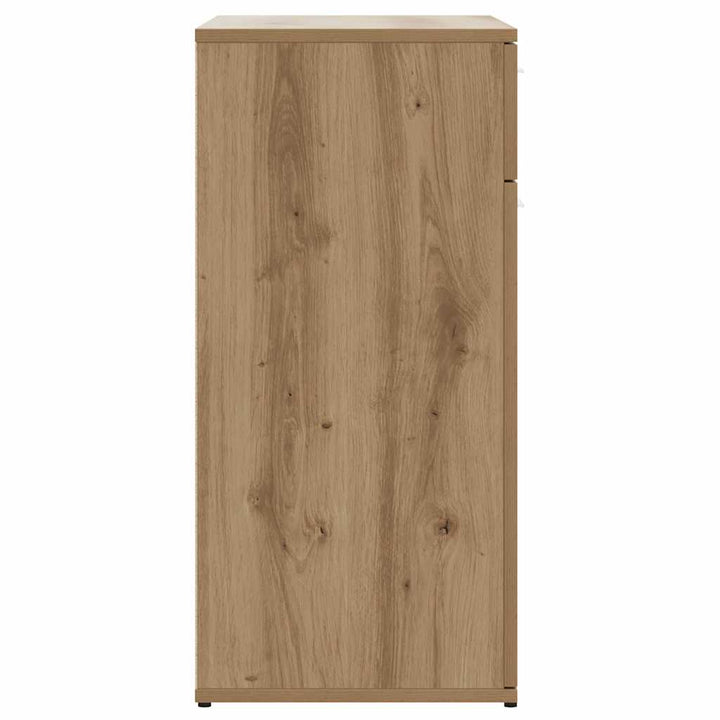 skænk 80x36x75 cm konstrueret træ artisan eg