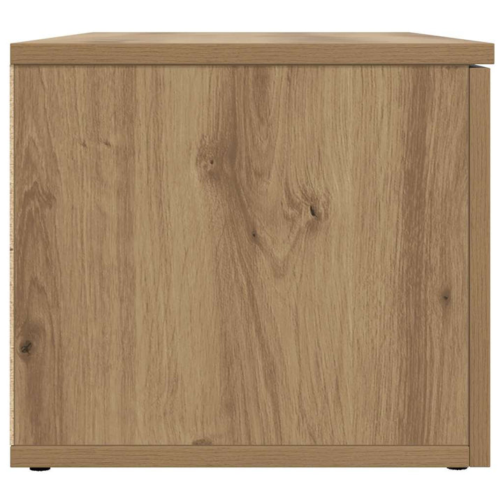 tv-bord 80x34x30 cm konstrueret træ kunsteg