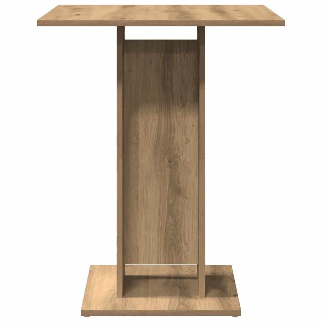 bistrobord 60x60x75 cm konstrueret træ kunsteg
