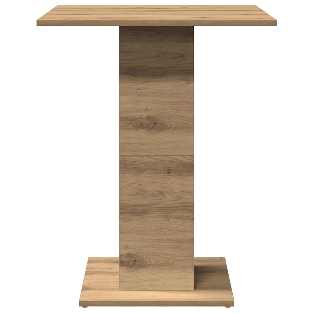 bistrobord 60x60x75 cm konstrueret træ kunsteg