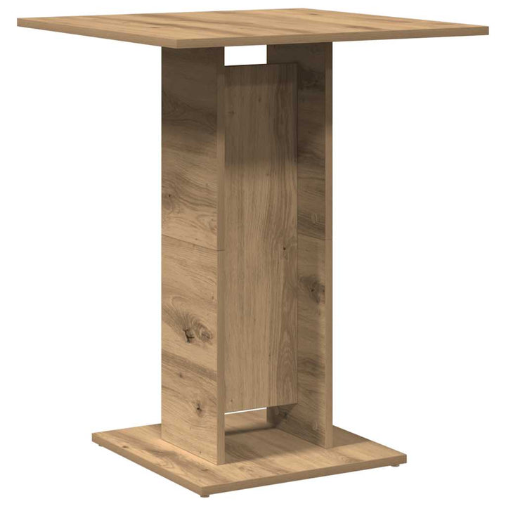 bistrobord 60x60x75 cm konstrueret træ kunsteg