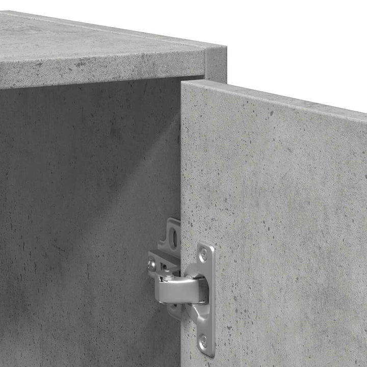 underskab til håndvask 60x33x60 cm konstrueret træ betongrå