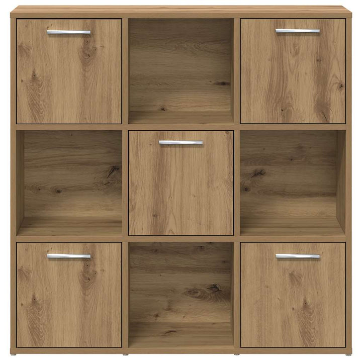 bogreol 90x28x90 cm konstrueret træ kunsteg