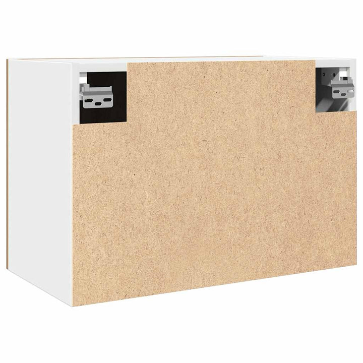hængeskab "Lyon" håndlavet eg 60x31x40 cm konstrueret træ