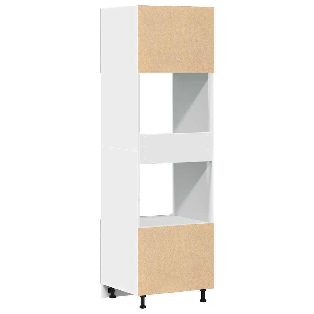 mikrobølgeovnsskab "Lyon" betongrå 60x57x207 cm konstrueret træ