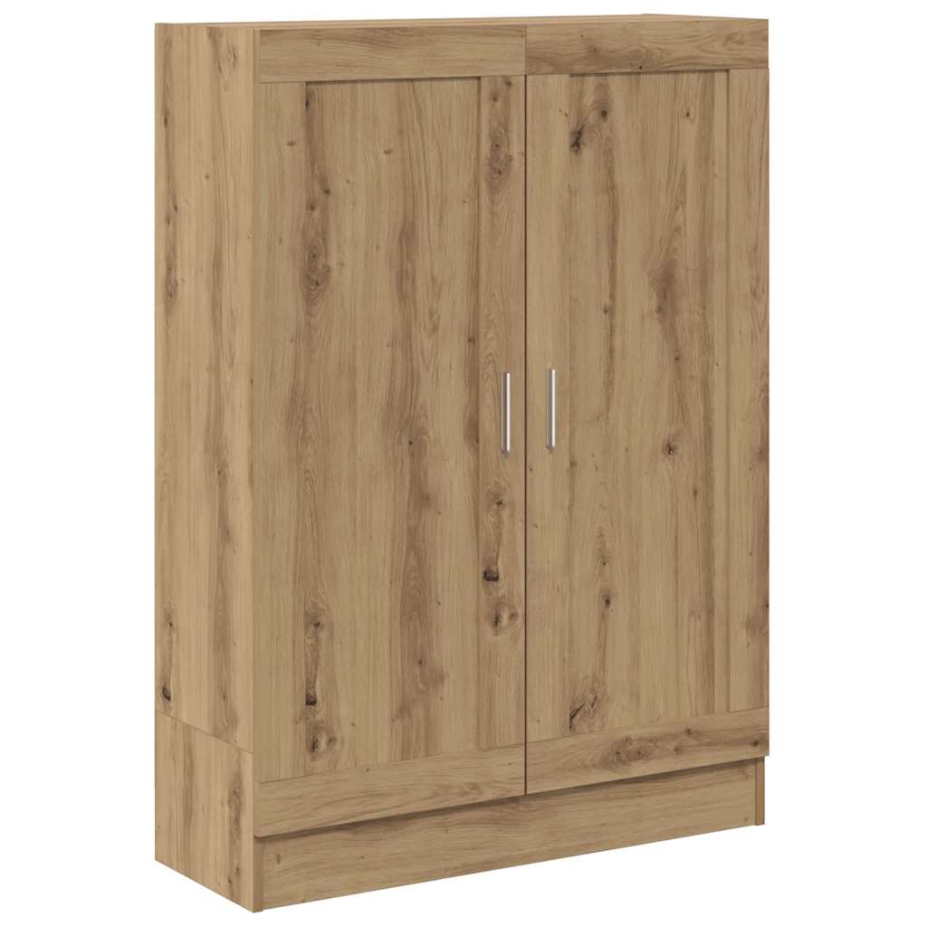 bogskab 82,5x30,5x115 cm konstrueret træ kunsteg