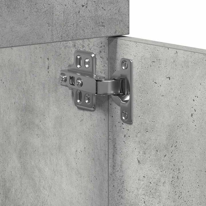 underskab til badeværelse 41x38,5x46cm konstrueret træ betongrå