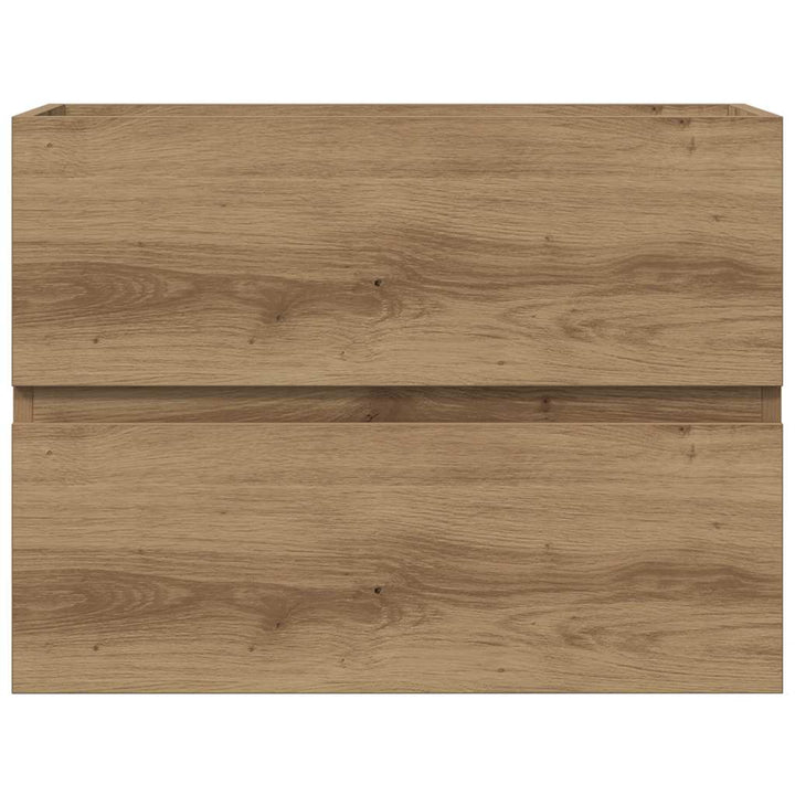 badeværelsesskab 60x38,5x45 cm konstrueret træ kunsteg