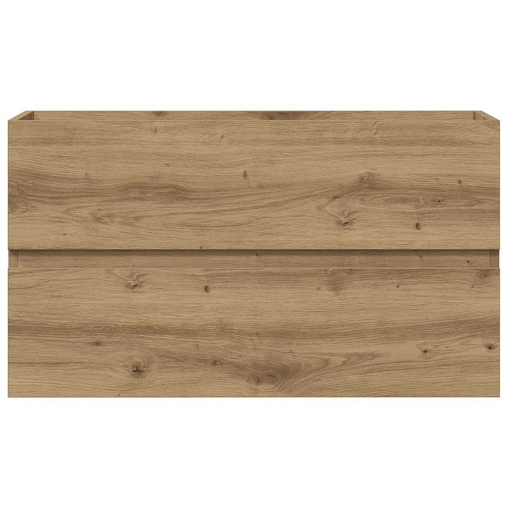 underskab til håndvask 90x38,5x45 cm konstrueret træ kunsttræ