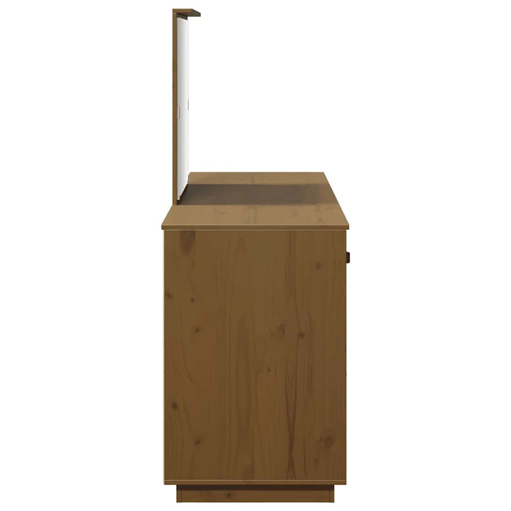 badeværelsesskab 60x33x80 cm konstrueret træ kunsteg