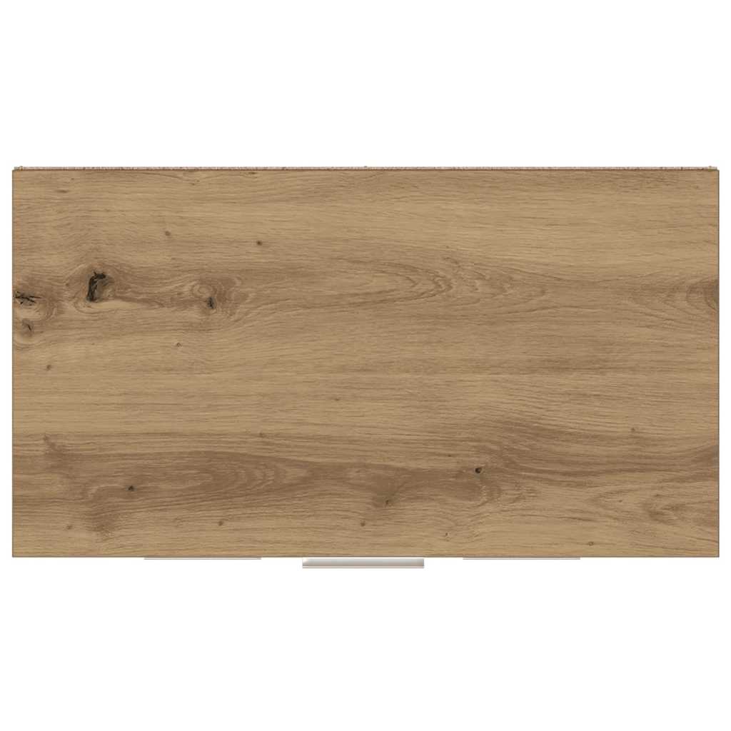 badeværelsesskab 60x33x80 cm konstrueret træ kunsteg
