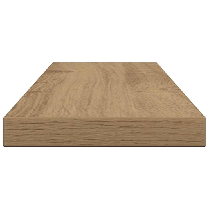 væghylder 4 stk. 60x20x1,5 cm konstrueret træ kunsteg