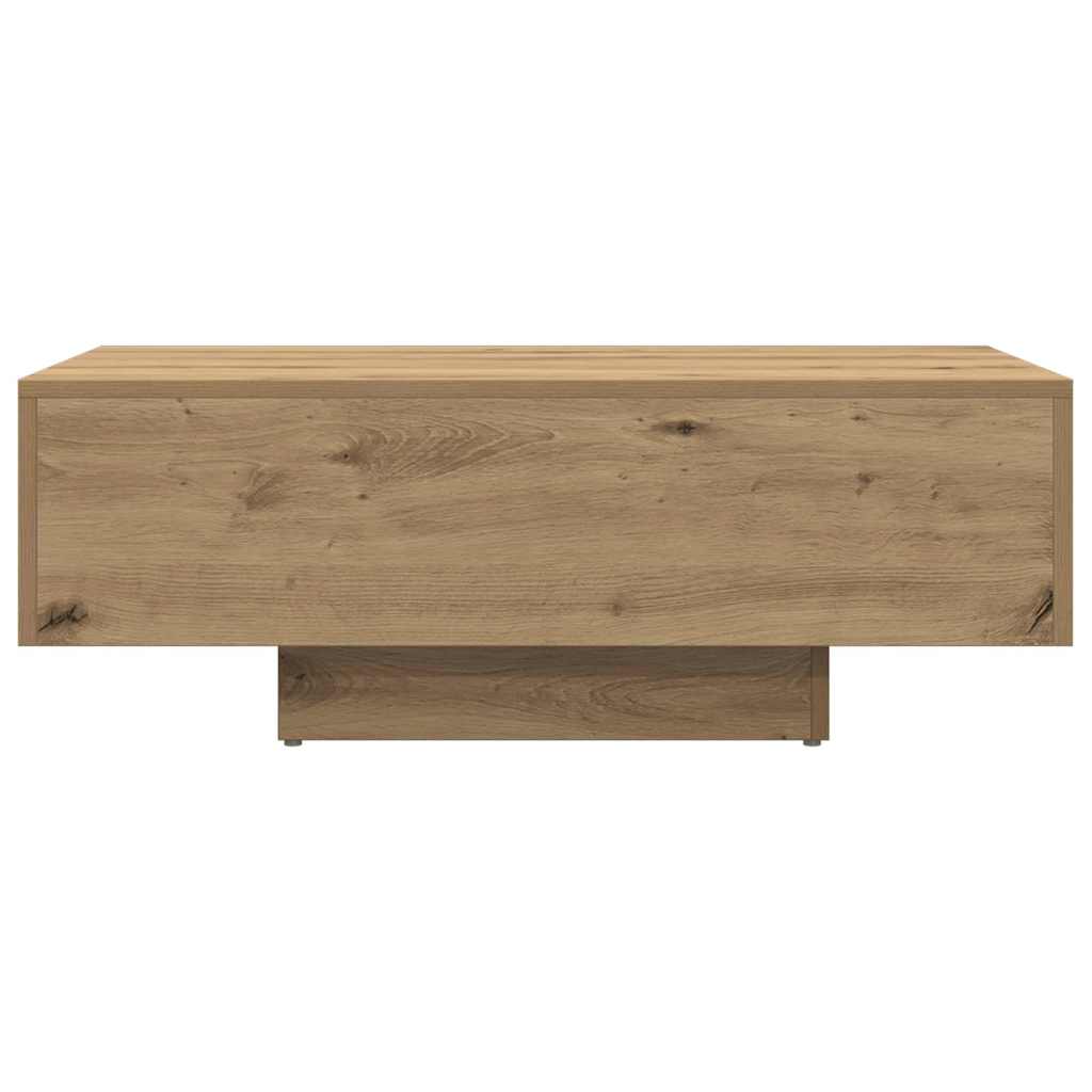 sofabord 85x55x31 cm konstrueret træ kunsteg