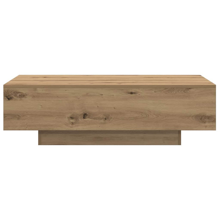 sofabord 100x49,5x31 cm konstrueret træ kunsteg
