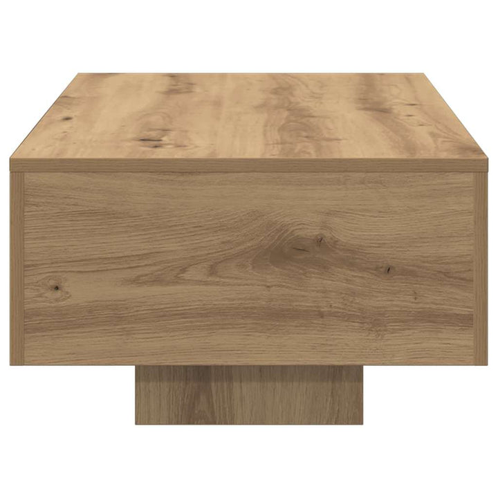 sofabord 100x49,5x31 cm konstrueret træ kunsteg