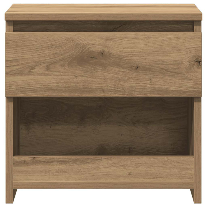 sengebord 40x30x39 cm konstrueret træ kunsteg