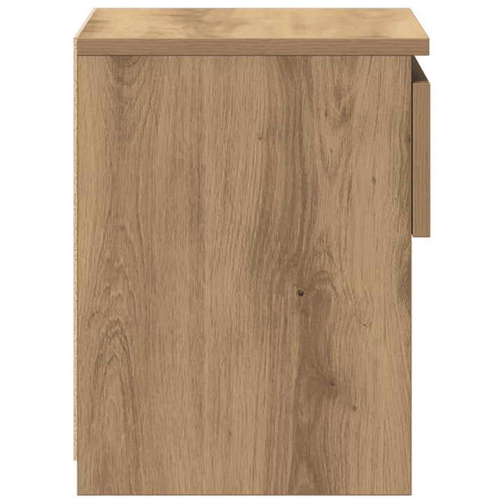 sengebord 40x30x39 cm konstrueret træ kunsteg