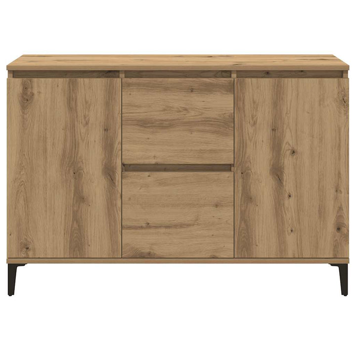 skænk 102x35x70 cm konstrueret træ kunsteg