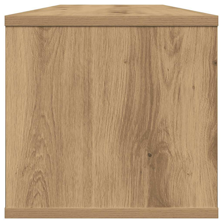 vægskab 101x30x29 cm konstrueret træ kunsteg