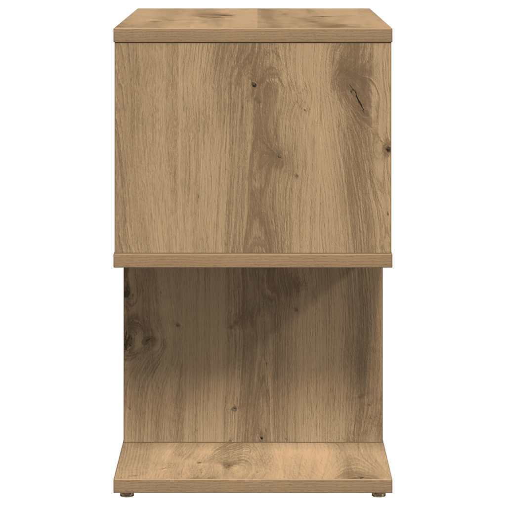 sengeborde 2 stk. 50x30x51,5 cm kunsteg