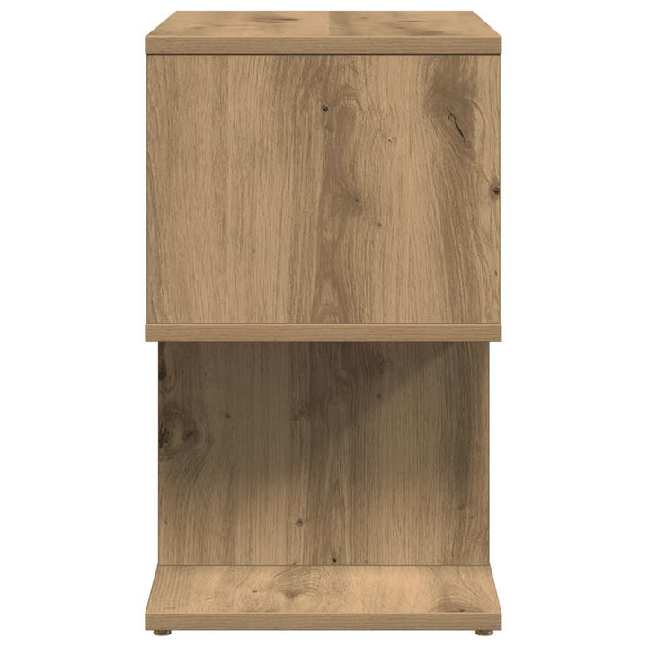 sengeborde 2 stk. 50x30x51,5 cm kunsteg