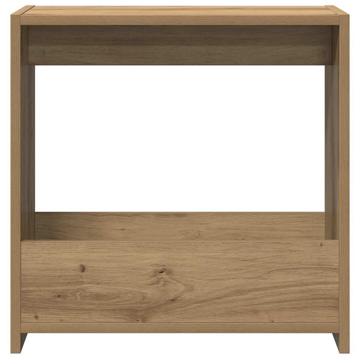 sidebord 50x26x50 cm konstrueret træ kunsteg