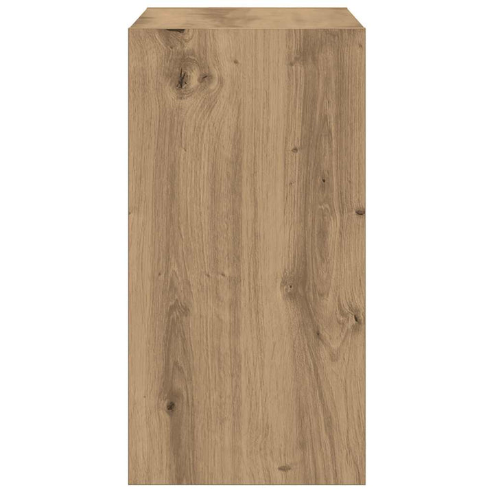 sidebord 50x26x50 cm konstrueret træ kunsteg