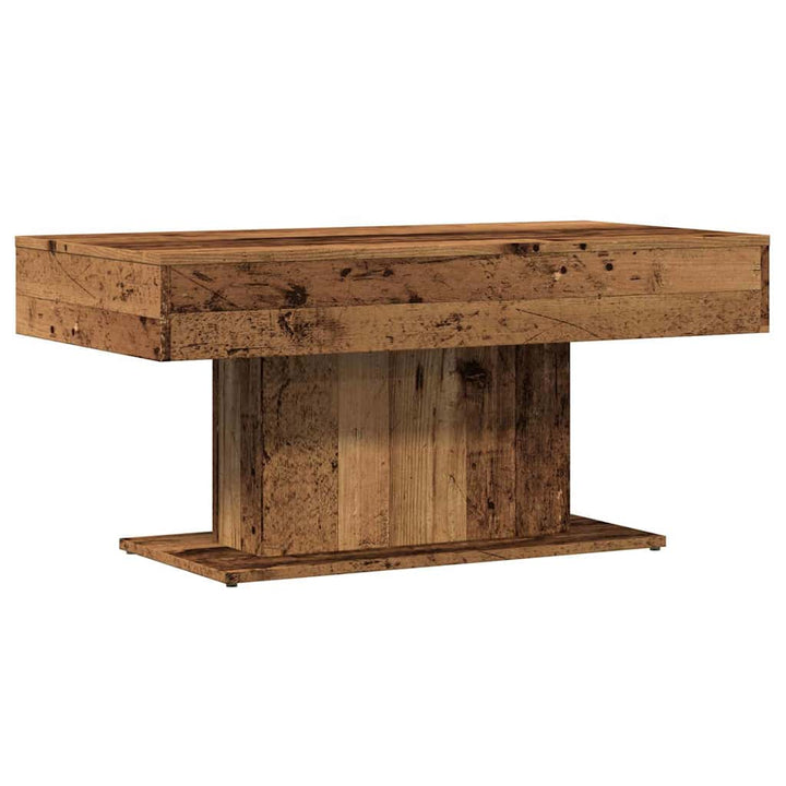 sofabord gammelt træ 96x50x45 cm konstrueret træ